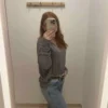 Pull doux femme col V – Confort, chaleur et élégance colorée