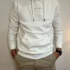 Sweat à capuche blanc homme – coton doux Casual Friday
