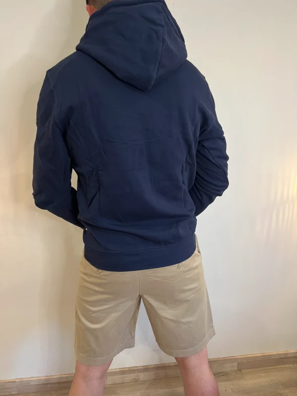 Sweat capuche bleu marine – coton doux Casual Friday - Dream By C