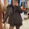Trench court chocolat chic et intemporel - Dream By C