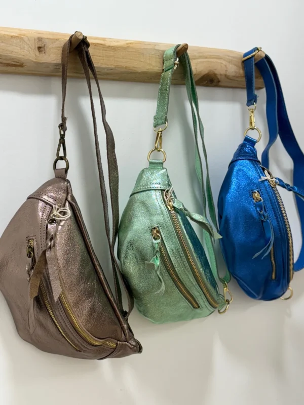 Banane en Cuir pour Femme irisée chic et pratique - Dream By C