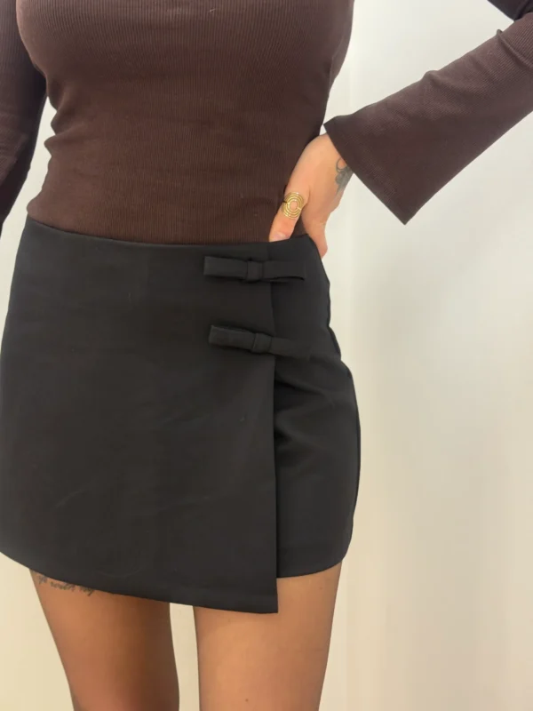 Jupe Short Tailleur noire chic et élégante - Dream By C