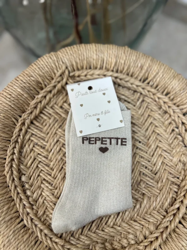 Chaussettes pepette en lurex – Douces, scintillantes - Dream By C