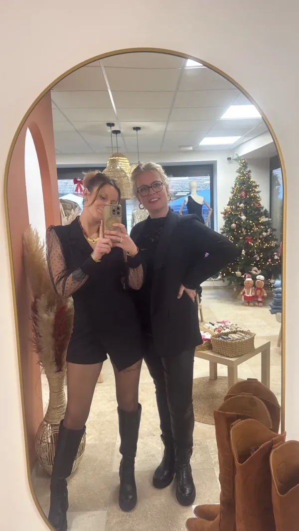 Combishort noire femme habillée taille unique | Dream By C