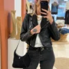 Perfecto noir effet cuir femme, veste tendance | Dream By C