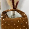 Sac à main clou en suède – Grand format tendance - Dream By C
