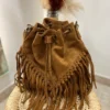 Sacs seau en cuir à franges – Tendance & souple