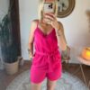 Combishort rose femme élégante et tendance | Dream By C