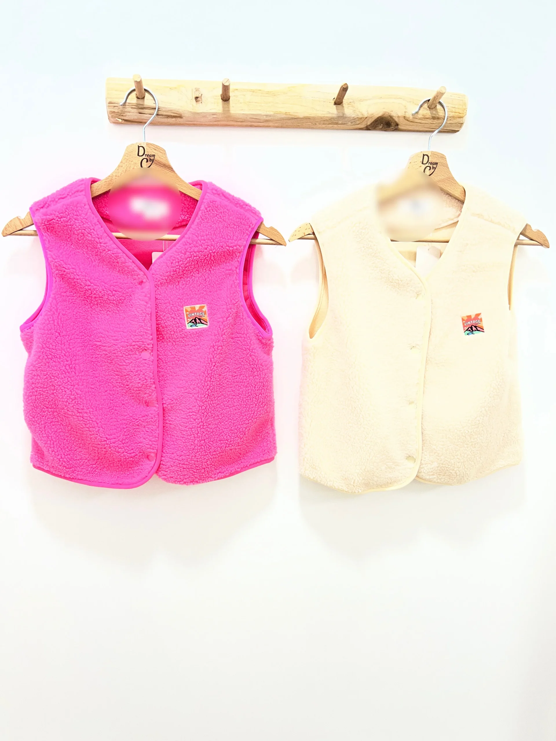 Gilets sans manche avec patch enfants