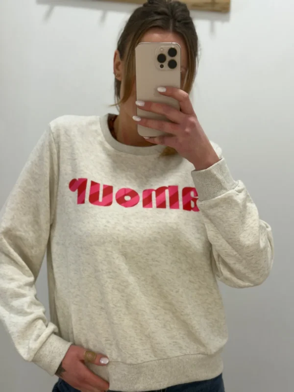 Sweat amour gris et rose – Confort & style | Dream by C