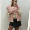 Veste Feutrine Femme Sans Manches Rose | Dream By C