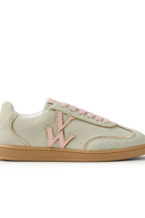 Baskets Aura Initials Vanessa Wu vert d’eau