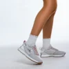 Baskets FLOW Emblem Vanessa Wu argenté