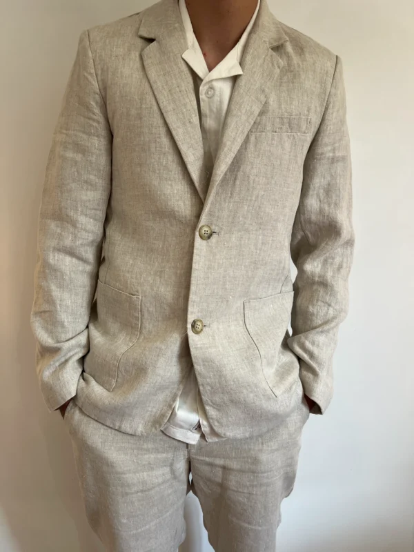 Blazer lin homme été Casual Friday, 2 boutons | Dream By C
