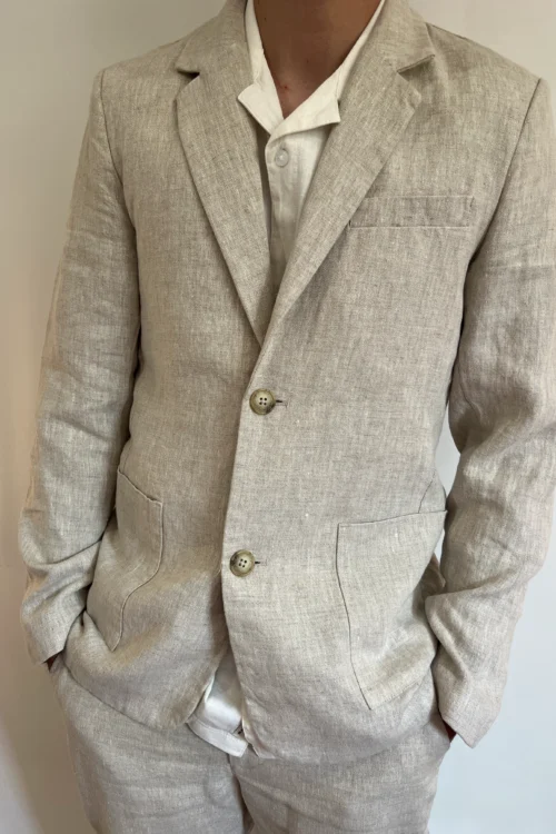Blazer lin homme été Casual Friday, 2 boutons | Dream By C