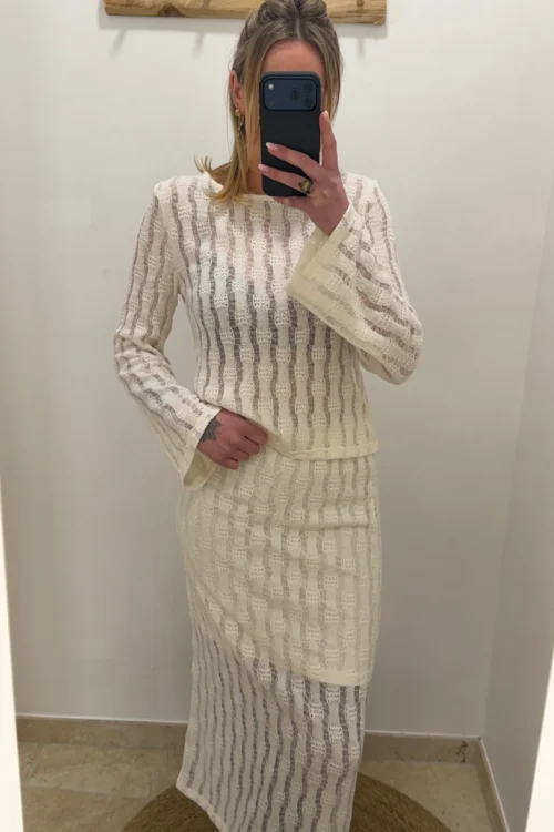 -haut-crochet-femme-manches-longues Haut crochet femme manches longues écru