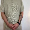 Polo maille homme beige nid d'abeille Casual Friday | Dream By C