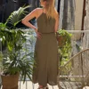 Robe longue femme fluide B Young - Dream By C