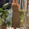 Robe longue femme fluide B Young - Dream By C