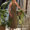 Robe longue femme fluide B Young - Dream By C