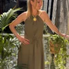 Robe longue femme fluide B Young - Dream By C