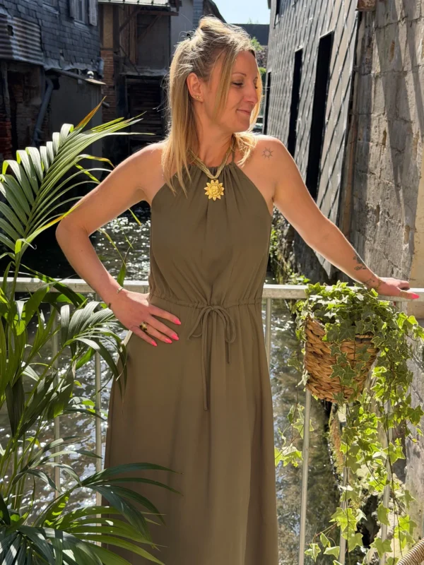 Robe longue femme fluide B Young - Dream By C