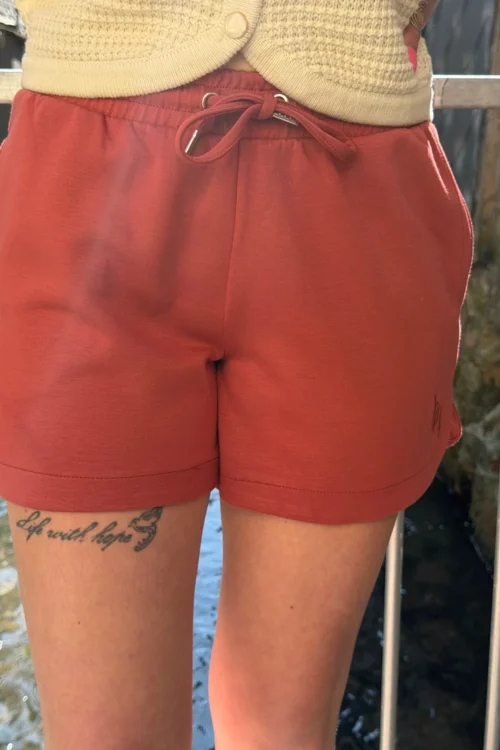 Short femme terracotta modal B.Young – Confortable | Dream By C