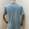 T-shirt homme coton bleu ciel brodé Casual Friday | Dream By C