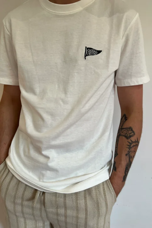 T-shirt homme coton casual, large brodé | Dream By C