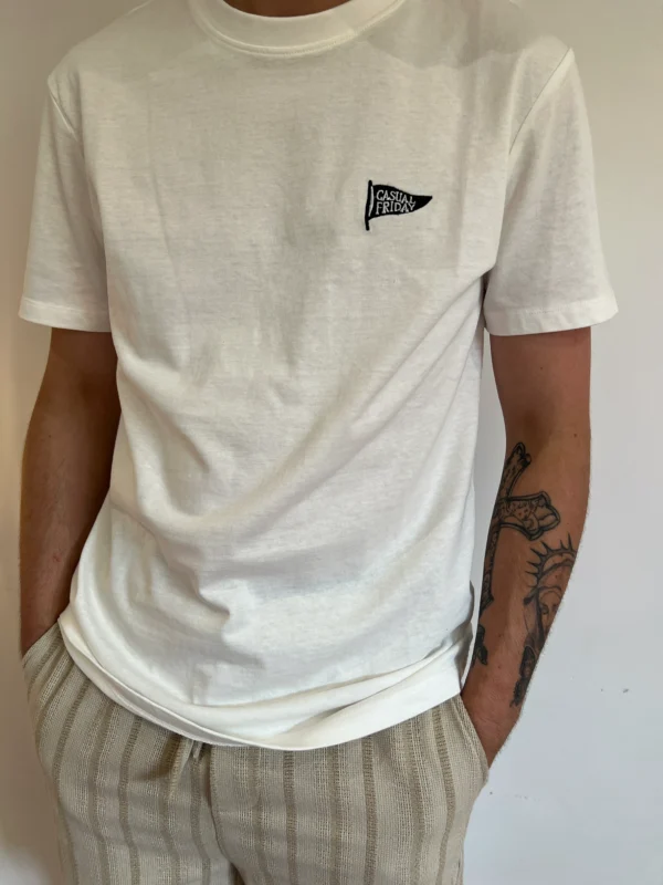 T-shirt homme coton casual, large brodé | Dream By C