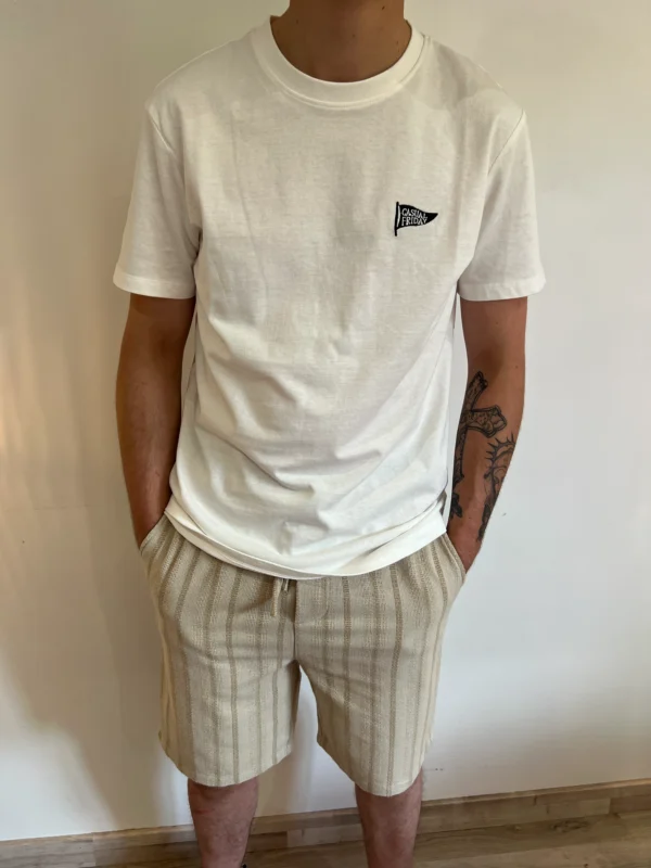 T-shirt homme coton casual, large brodé | Dream By C