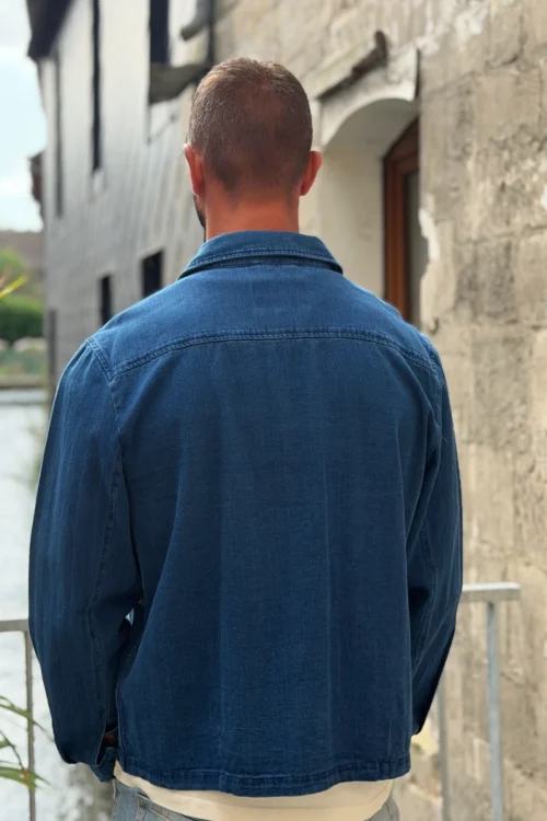Veste jean Casual Friday col chemise | Dream By C