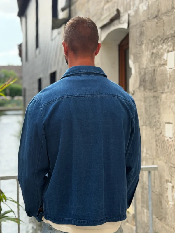 Veste jean Casual Friday col chemise | Dream By C