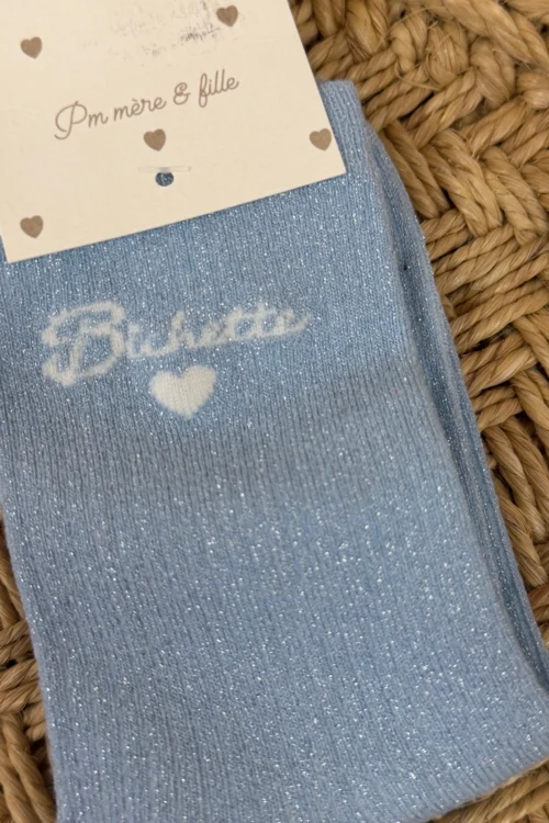 Chaussettes fantaisie femme Bichette Lurex — Dream By C