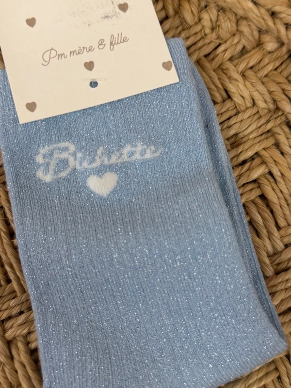 Chaussettes fantaisie femme Bichette Lurex — Dream By C