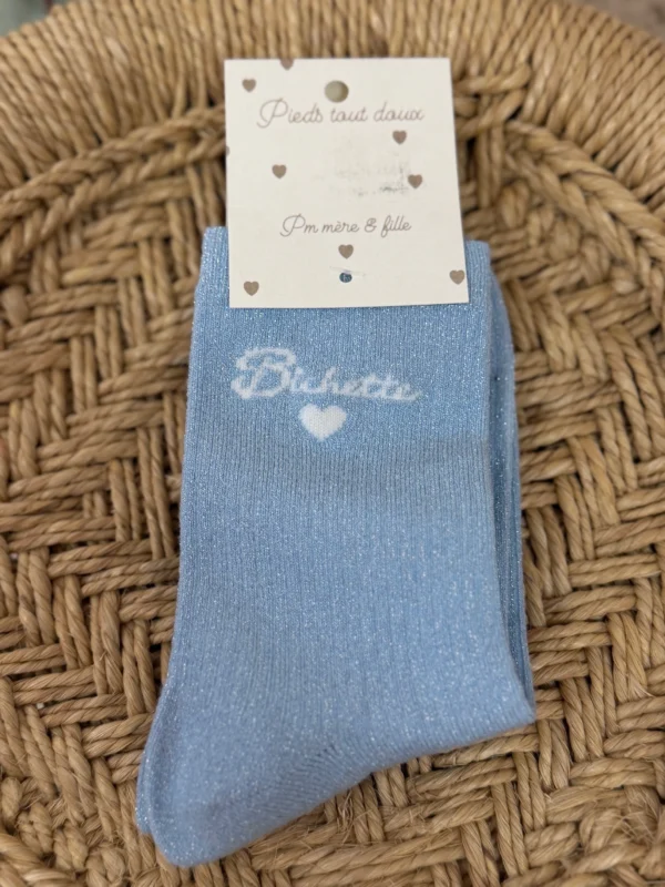 Chaussettes fantaisie femme Bichette Lurex — Dream By C
