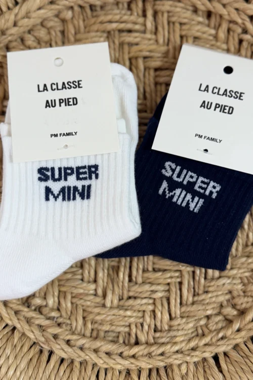 Chaussettes super mini enfant cadeau naissance | Dream By C