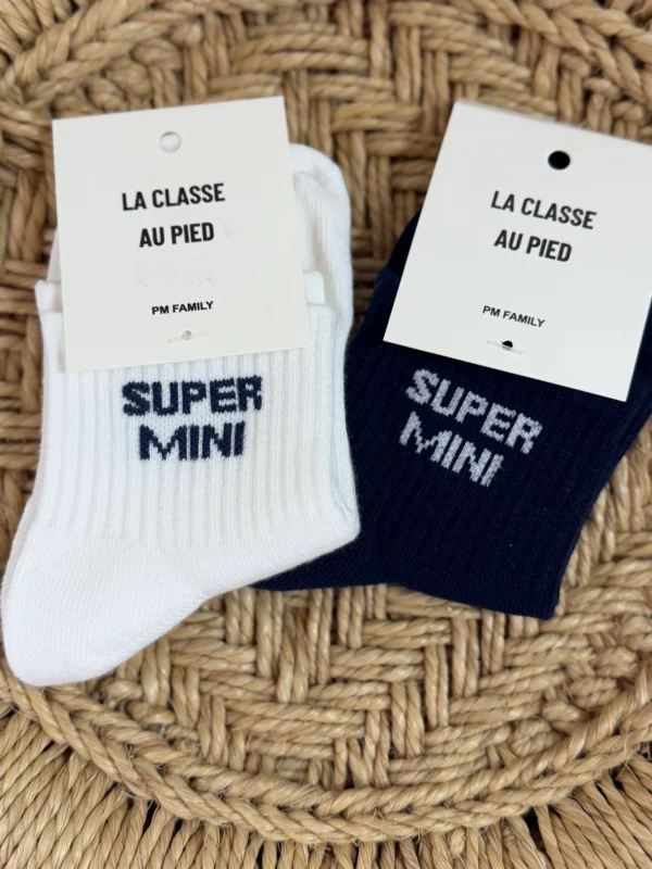 Chaussettes super mini enfant cadeau naissance | Dream By C