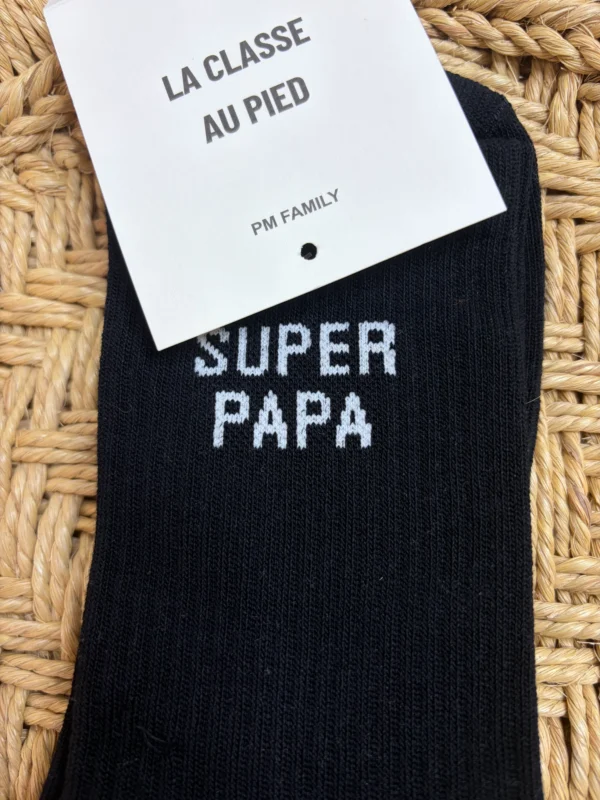 Chaussettes super papa, cadeau fête des pères | Dream By C