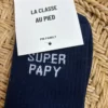 Chaussettes super papy homme cadeau | Dream By C