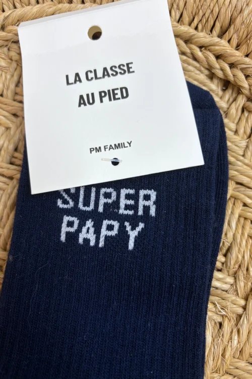 Chaussettes super papy homme cadeau | Dream By C