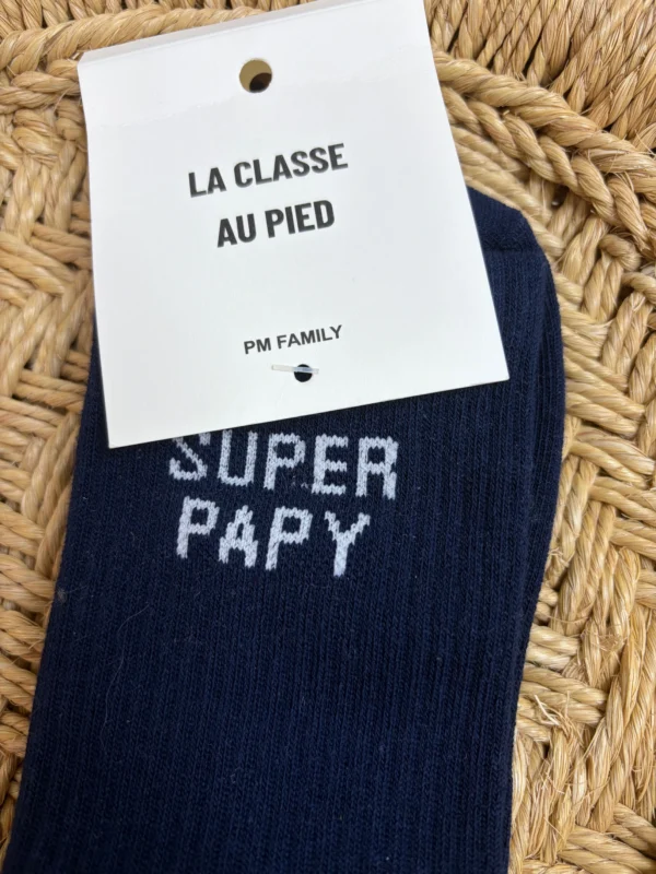 Chaussettes super papy homme cadeau | Dream By C