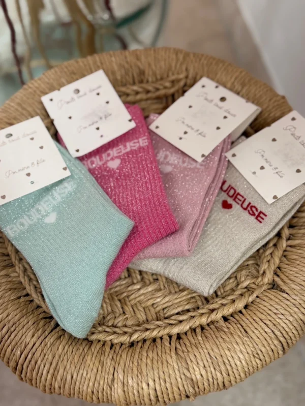 Chaussettes tendance femme Boudeuse — Dream By C