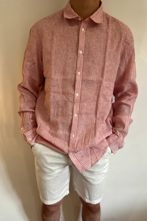 Chemise lin homme rayée Casual Friday, 3 coloris | Dream By C