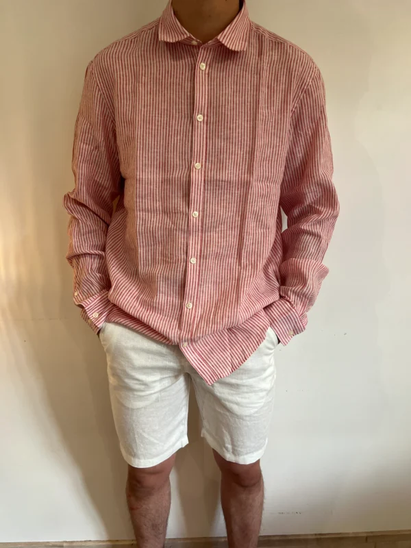 Chemise lin homme rayée Casual Friday, 3 coloris | Dream By C