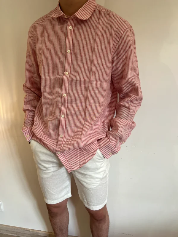 Chemise lin homme rayée Casual Friday, 3 coloris | Dream By C