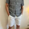 Chemise lin manches courtes homme | Dream By C