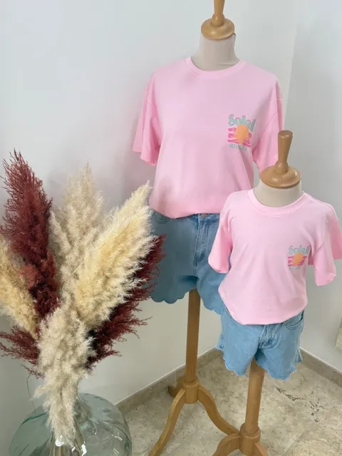 T-shirt enfant Riviera Soleil – Flocage dos | Dream By C