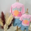 T-shirt enfant Riviera Soleil – Flocage dos | Dream By C