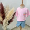 T-shirt enfant Riviera Soleil – Flocage dos | Dream By C